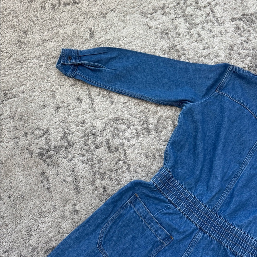 Women’s J.Crew denim jumpsuit size 2 - Picture 13 of 15